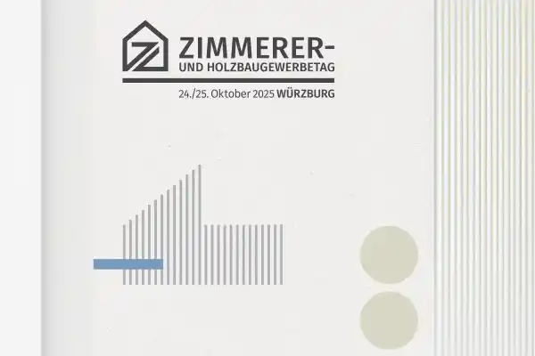 Logo des Zimmerer- und Holzbaugewerbetag in Würzburg 2025