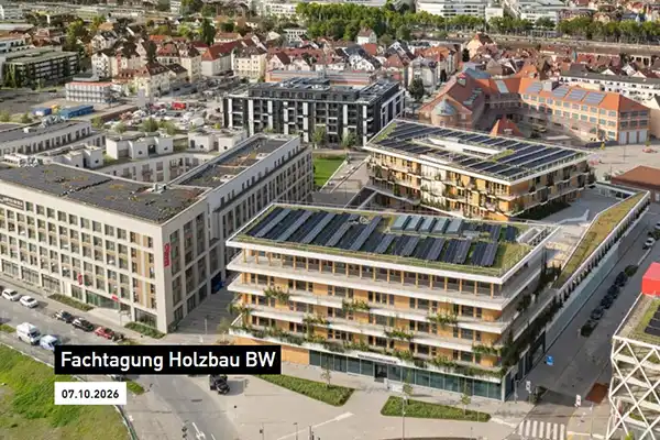 Banner Fachtagung Holzbau Baden-Württemberg 2026