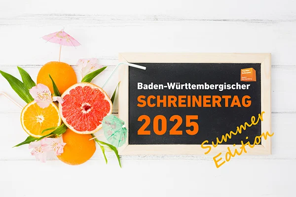 Button Einladung zum Schreinertag 2025