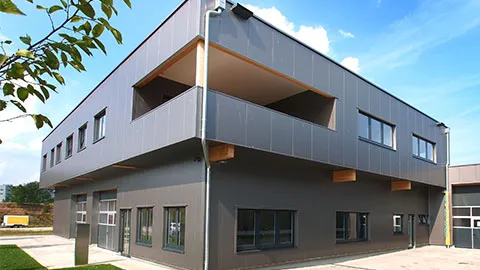 Produktions- und Bürogebäude Kristen Gebäudetechnik, Sindelfingen